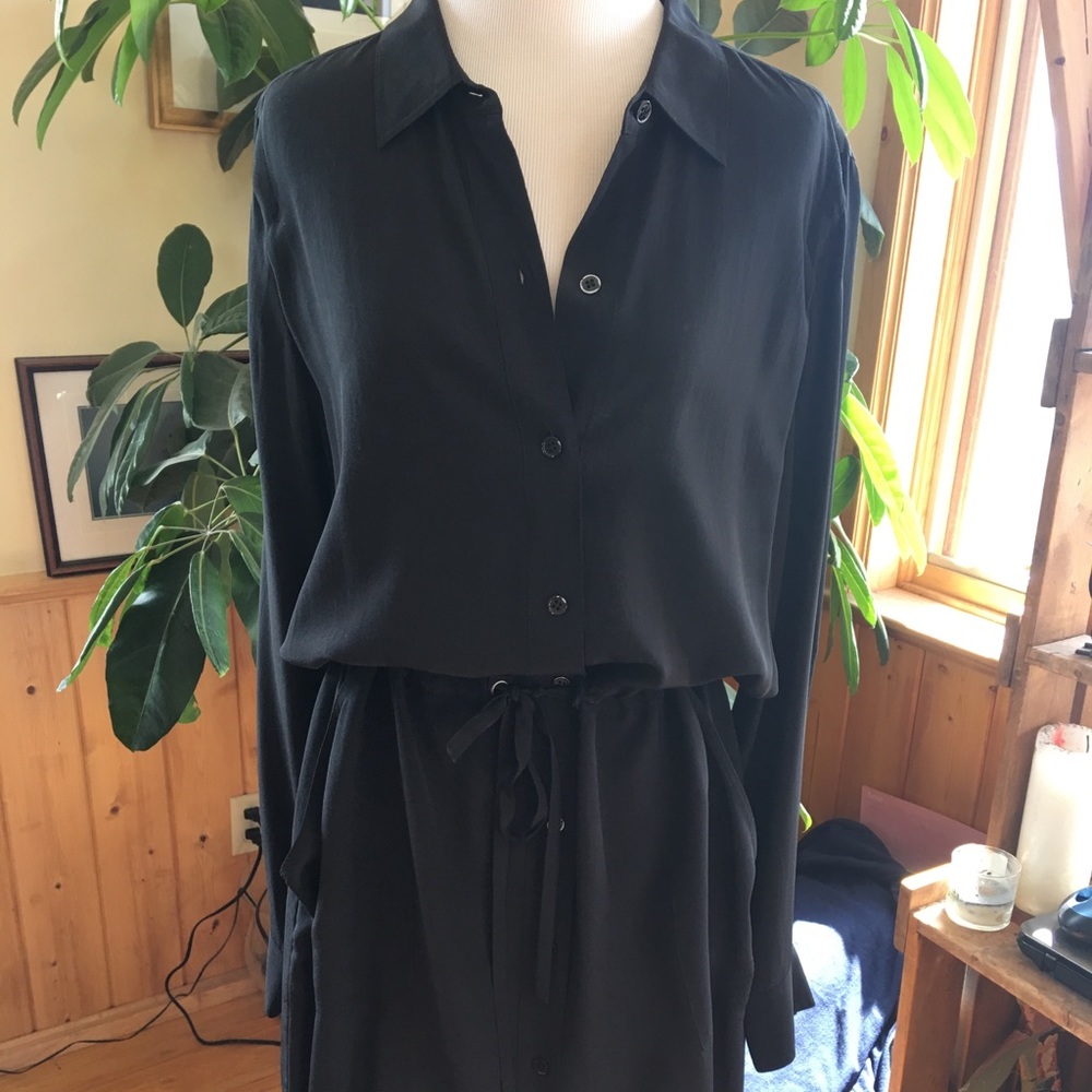 Eileen Fisher Black Dress size Medium